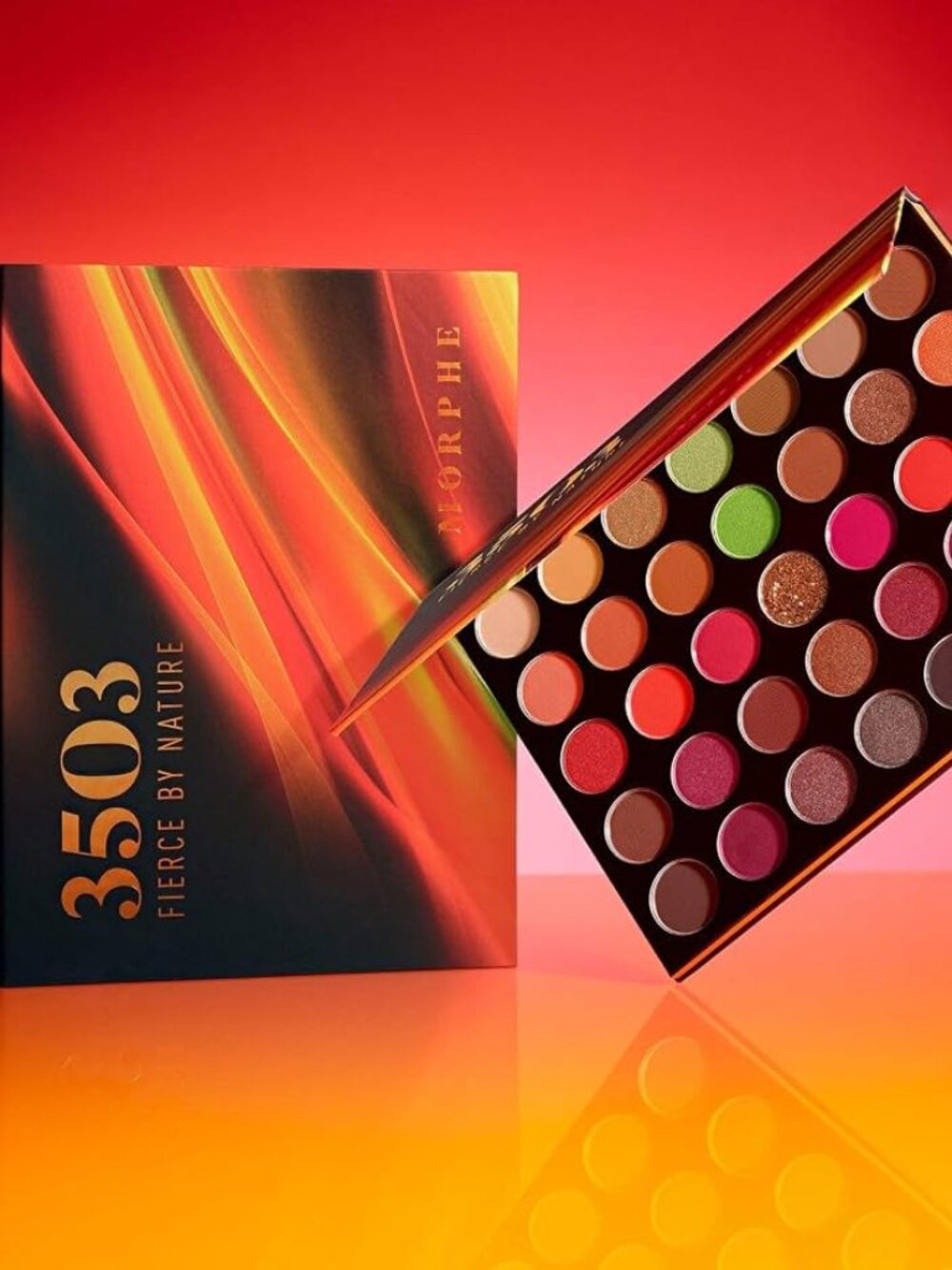 LIKE NEW! Morphe 3503 Fierce By Nature Eyeshadow Palette